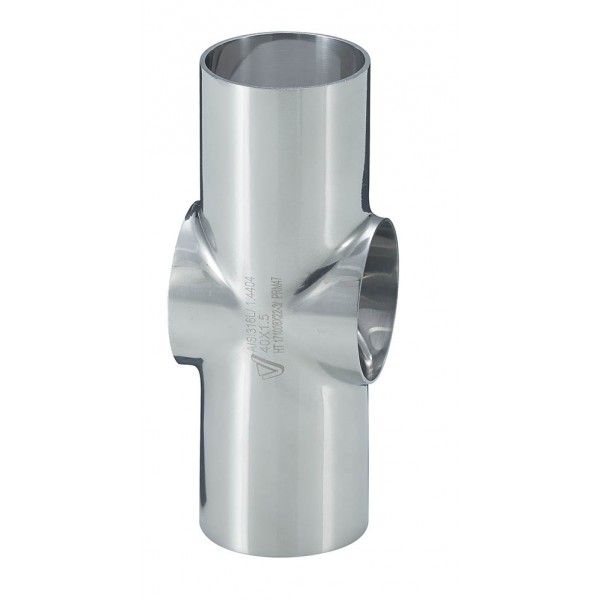 stainless steel - Food pipes - fittings - CROSS DIN Cross DIN